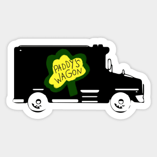 Paddy's wagon Sticker